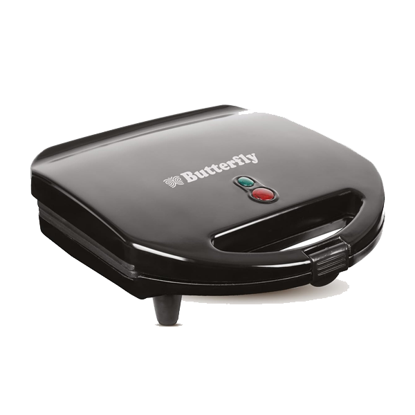 Butterfly Crosta Grill 750W Sandwich Maker | German‑Engineered Non-stick Coated Plates (CROSTASSGRILL750W)