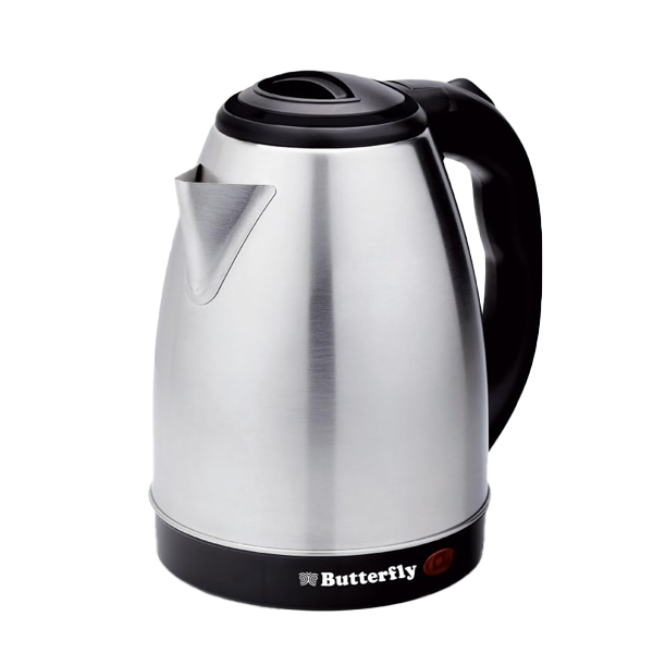 Butterfly EVO PRO 1.8L Electric Kettle 360 degree Swivel Power Base | Auto Shut Off (1.8LEVOPRO1350W)