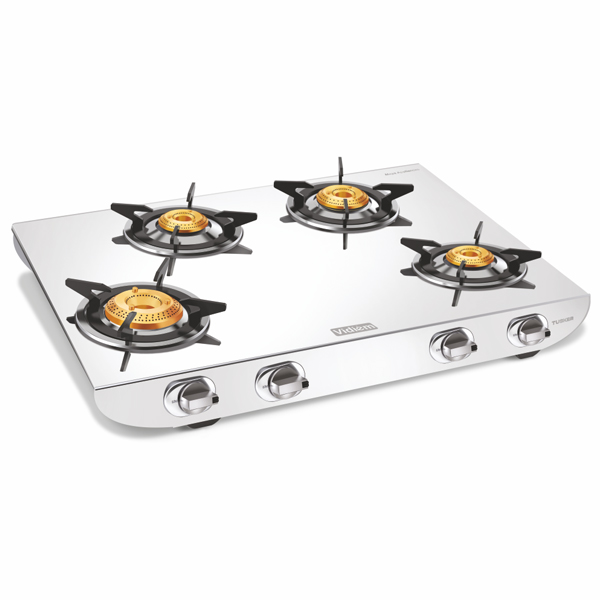 Vidiem Tusker Gas Stove 4 Burner (VIDIEMTUSKER4B)