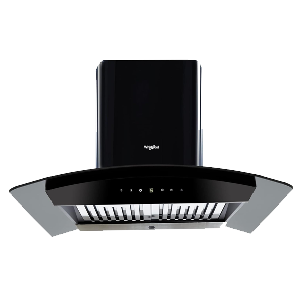 Whirlpool 90cm 1200 m3/hr Autoclean Baffle Filter Kitchen Chimney (CGBF901HACBK)