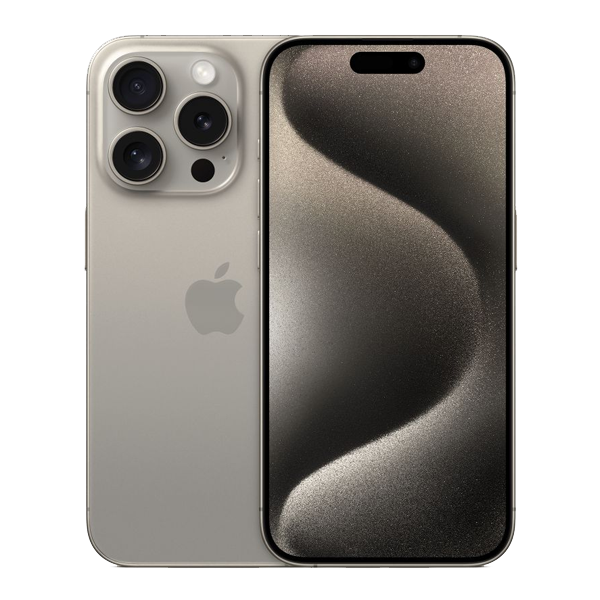 Apple iPhone 15 Pro (256GB, Natural Titanium, IP15PRO256NTRMTV53)