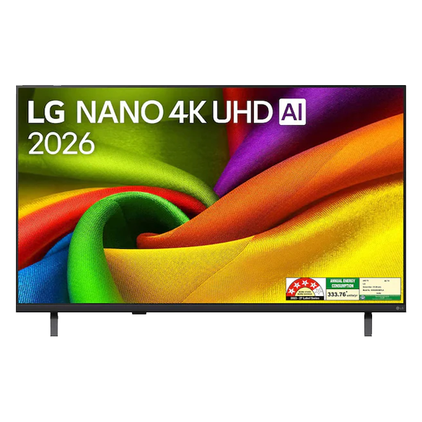 LG NanoCell AI NU885 215 cm (85 inch) 4 Star 4K Ultra HD Smart webOS TV with Intelligent Voice Recognition (85NU885B, 2026 model)