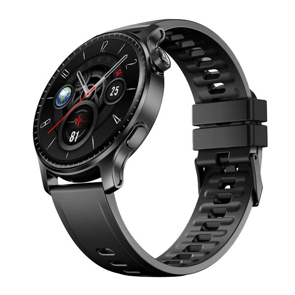Boat Ultima Summit Smartwatch with 1.43" AMOLED Display, Cloud Watch Faces, Emergency SOS, Functional Crown (BOATSWULTIMASUMTAMLD)