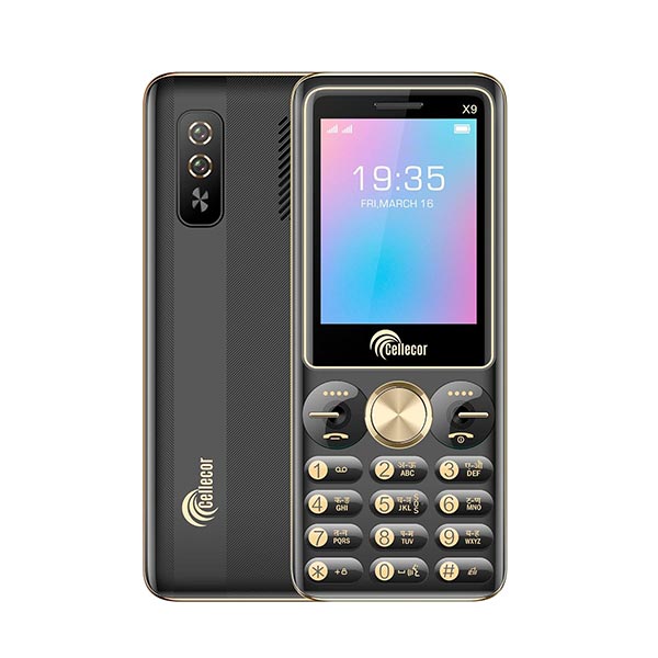 Cellecor X9 Feature Phone ,Black (CELLX9PLUS)