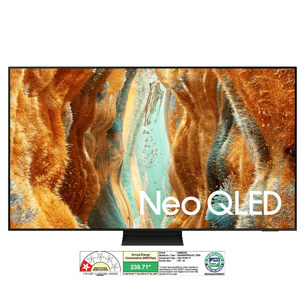 Samsung 215 cm (85 inch) 4K Ultra HD Neo QLED Smart Tizen TV with AI Football Mode (QA85QN70H)