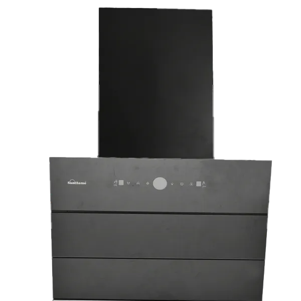 Sunflame Tranquilo 60cm 1400m³/hr Ducted Auto Clean Wall Mounted Chimney (TRANQUILO60BLDCSLATG)