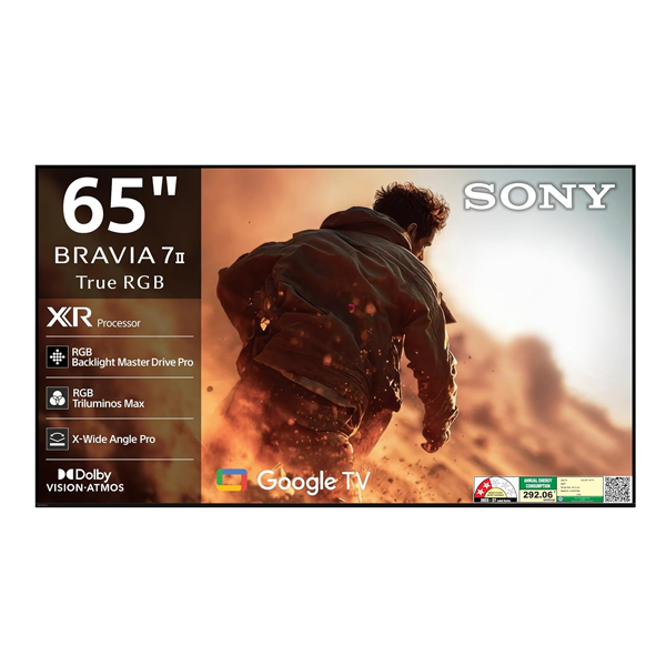 Sony 165 cm (65 Inch) BRAVIA 7II True RGB Series 4K Ultra HD Google TV (K65XR70M2)