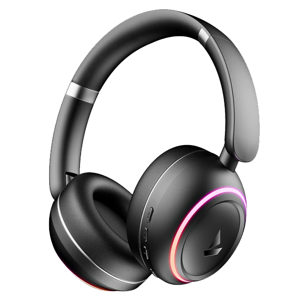 boAt Rockerz 480 Bluetooth Headphones Wireless Over Ear Headphone with Mic (BOATROCKERZ480)