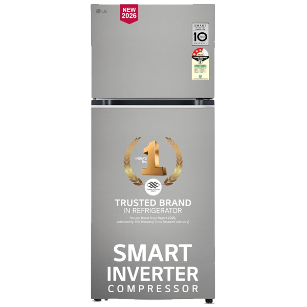 LG 386L Frost Free Double Door Refrigerator with Smart Inverter Compressor (GLT4036TVPZ)