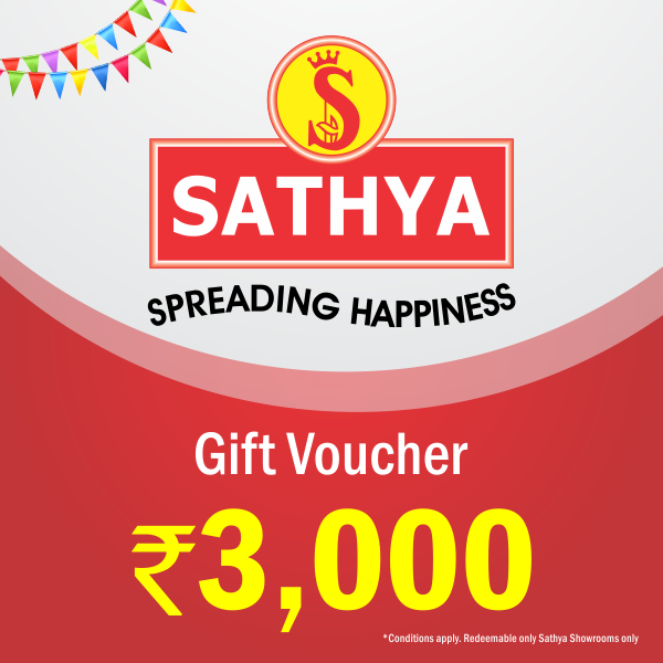 SATHYA PROMOTIONAL COUPON RS.5000 (5000PROMOCOUPON)
