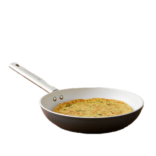 Wonderchef Eco-Glide Fry Pan Chemical-Free Ceramic Coating | 24cm, 1.8L (WCFPECOGLIDECERA24CM)