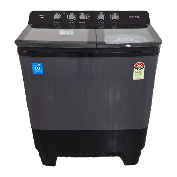 VOLTAS BEKO 7 Kg 5 Star Semi-Automatic Top Loading Washing Machine (WTT70DLIMBKSSBK4)