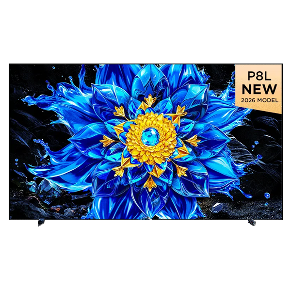 TCL 85P8L 215.9 cm (85 inch) Premium QLED Google TV, Black (TCL85P8L)
