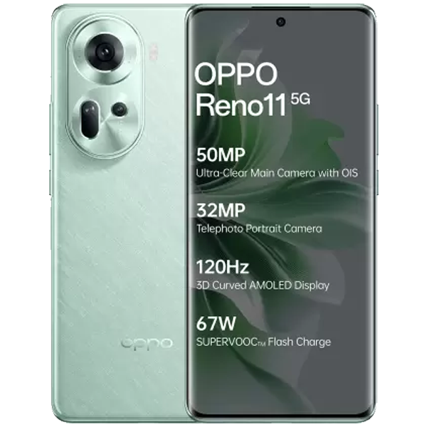 Oppo Reno 11 5G (RENO115G8256GB, 8 GB RAM, 256GB)