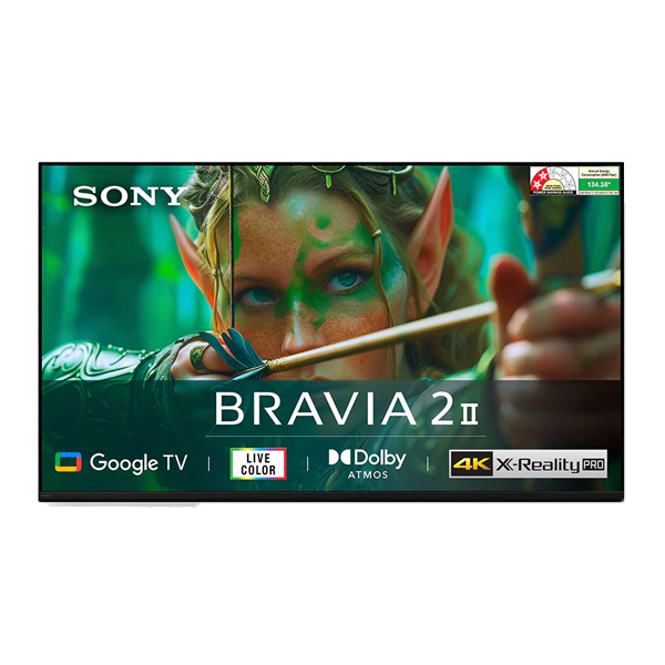 Sony 139 cm 55 inch 4K Ultra HD Smart LED TV,Black (K55S25M2)