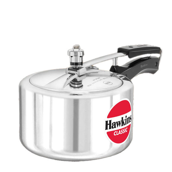 Hawkins Classic 3 Litre Aluminium Pressure Cooker (HKSCL3WALU3L)