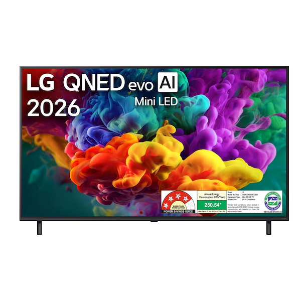 LG QNED85 190 cm (75 inch) QNED Mini LED 4K Ultra HD Smart webOS TV (75QNED85)