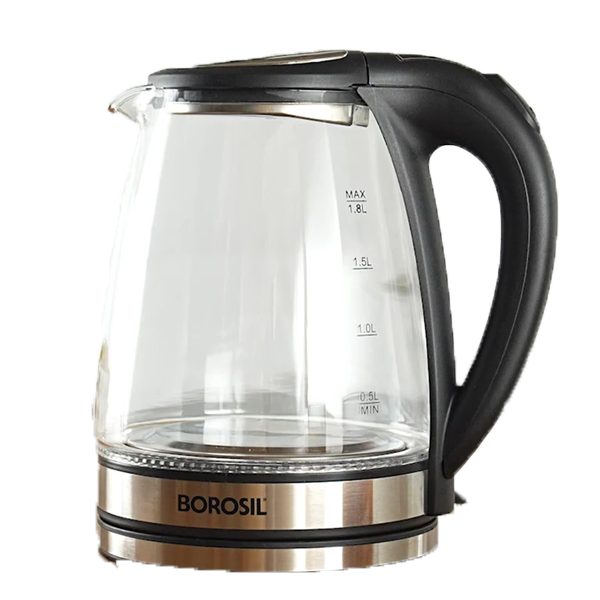 Borosil Crystal 1.8L Electric Glass Kettle (BRSETKCRYSTAL1.8L)