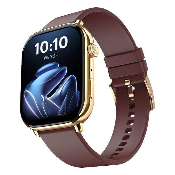 Noise ColorFit Victor 2 Smartwatch with AI Voice Assistance (49.78mm AMOLED Display, IP68 Water Resistant, Jet Black Strap, NOISESWVICTOR2)