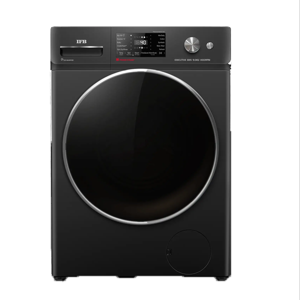 IFB 9 kg 5 Star Wi-Fi Inverter Fully Automatic Front Load Washing Machine (EXECUTIVEBXN9014KCMS, AI Technology, Black)