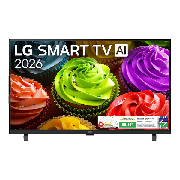 LG LB653 32 inch HD AI LED Smart webOS TV with Clear Voice Pro technology & Dynamic Tone Mapping (2026 model, 32LB653B)