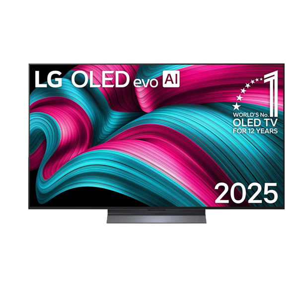 LG OLED evo 139cm (55) TV (C5), α9 AI Processor 4K Gen8, Dolby Vision, Dolby Atmos (2025, OLED55C5)
