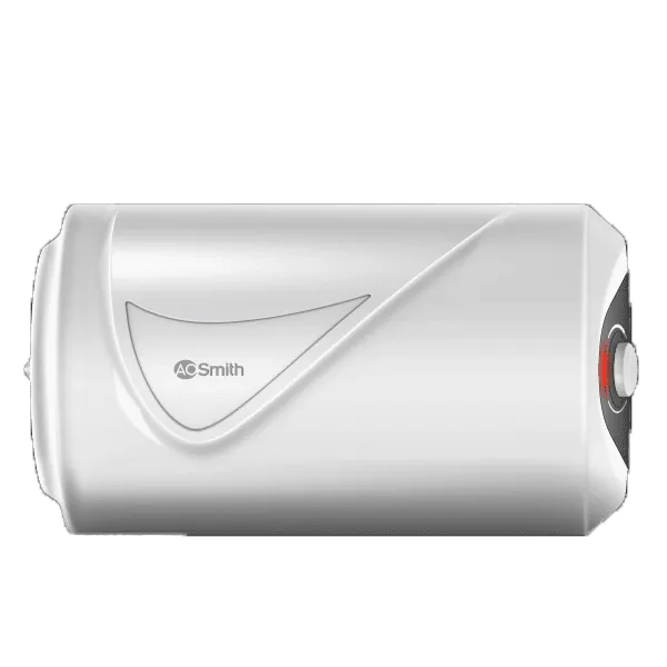 AO Smith Elegance Slim Neo Horizontal Storage Water Heater (10 L, White, 10LELEGANCESLIMNEO)