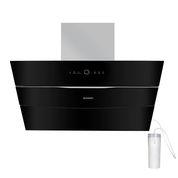 Faber HOOD BOLT PRO  90 Auto Clean Wall Mounted Chimney (BOLTFLSWSCBK90N)