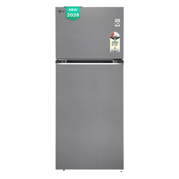 LG 380 Litres 2 Star Frost Free Double Door Smart Wifi Enabled Convertible Refrigerator (GLT3826SNPZ)