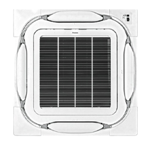 Daikin 2 Ton 2 Star Ceiling Cassette AC (Non-Inverter, R32 Refrigerant, 360° Airflow, Fresh Air Intake, 2TFCQF24ARV162SIU)