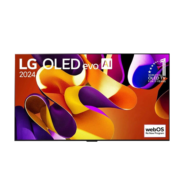 LG evo AI G4 165 cm (65 inch) OLED 4K Ultra HD Smart WebOS TV with Dolby Atmos (OLED65G6)