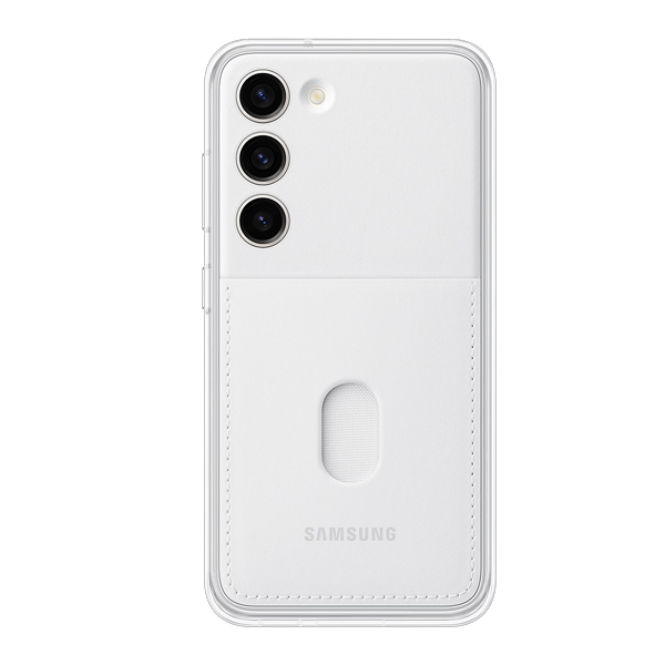 Samsung Galaxy S23 Frame Plastic Back Cover (SAMEFMS911C)
