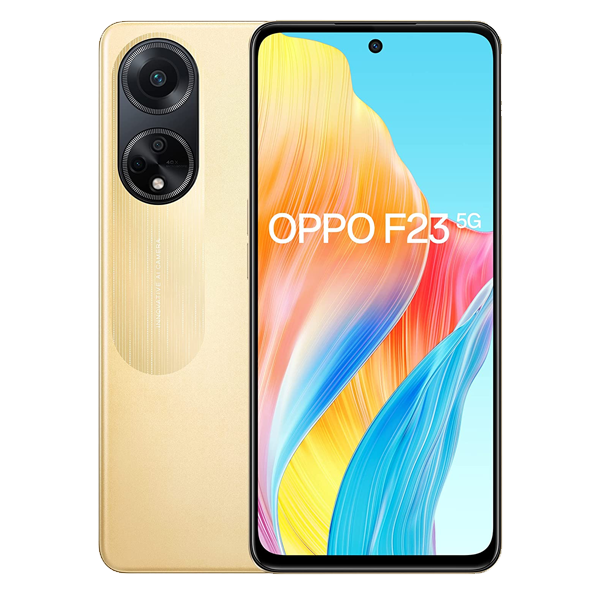 Oppo F23 5G 8GB RAM,256GB,Gold (F235G8256GB)