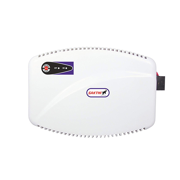 SAKTHI NS-400 Voltage AC Single Booster Stabilizer  (White) (4KVASAKTHINSELITEDIG)