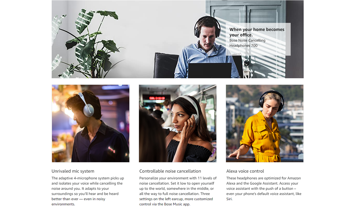 Bose Noise Cancelling 700 ANC enabled Bluetooth Headset  (Black, On the Ear) (BOSEBTBHNOISECG700TB)