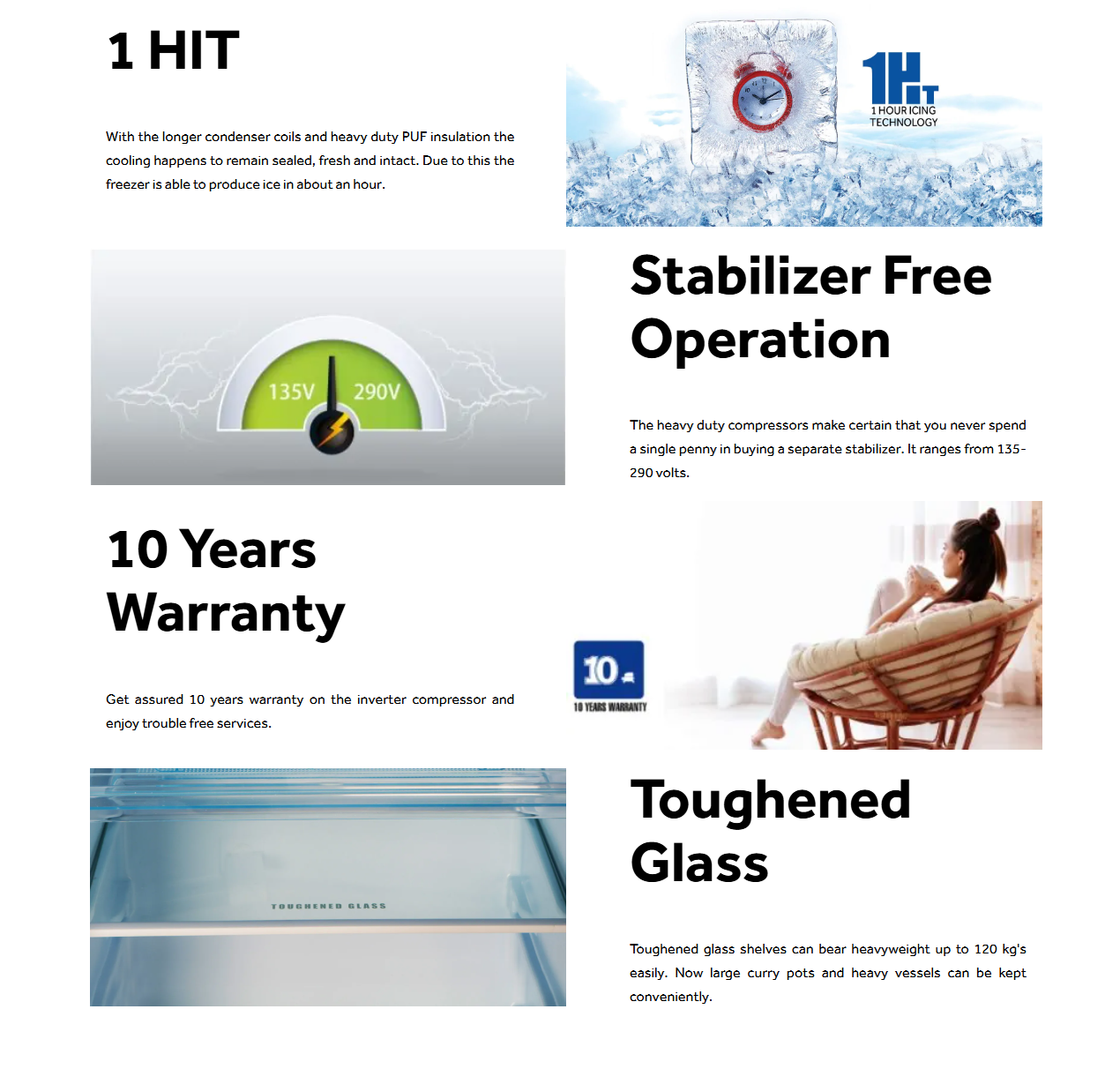 Haier 190 L, 3 Star, Nickel Steel Finish Direct Cool Single Door Refrigerator (HRD2103BNS)