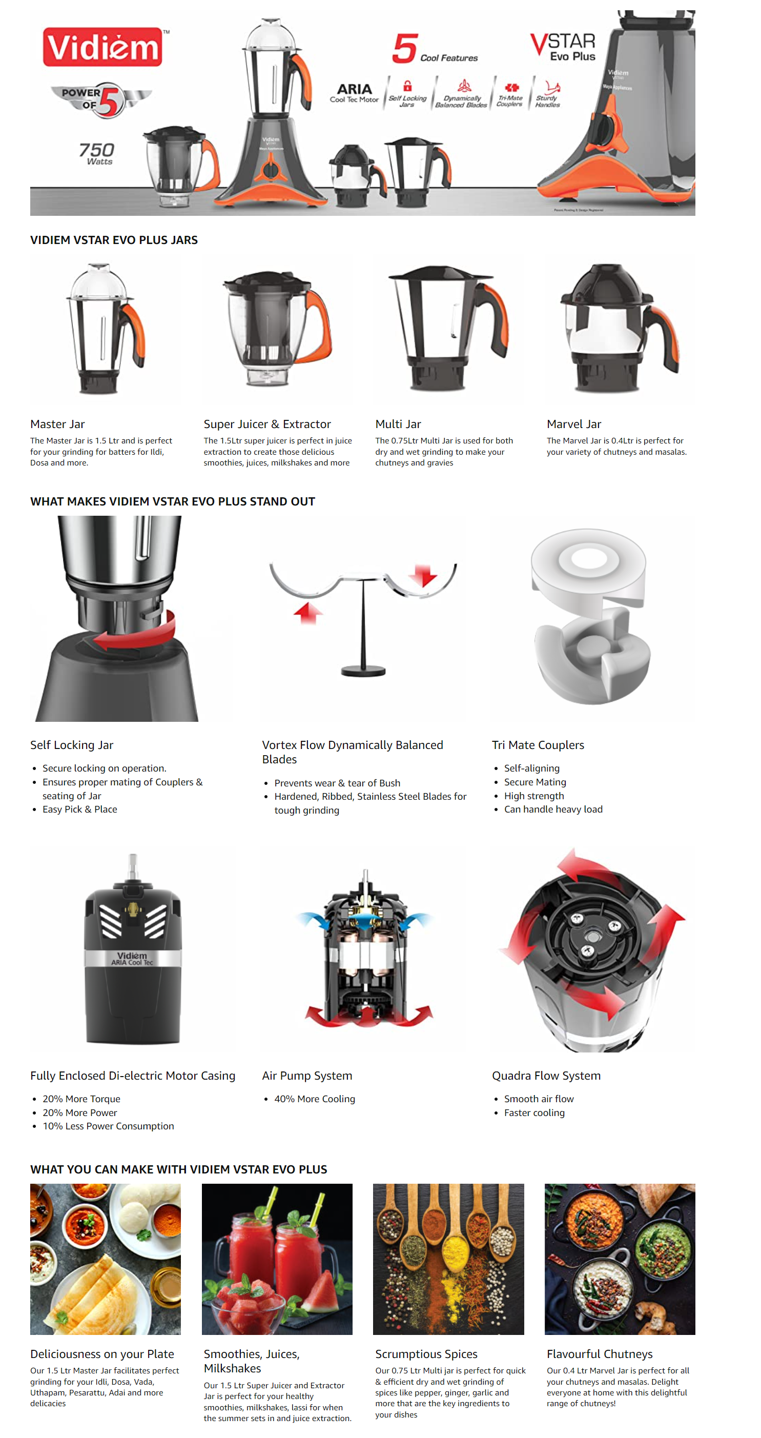 Vidiem Mixie Vastar Evo Plus (VIDIEMVSTAREVOPLUS)