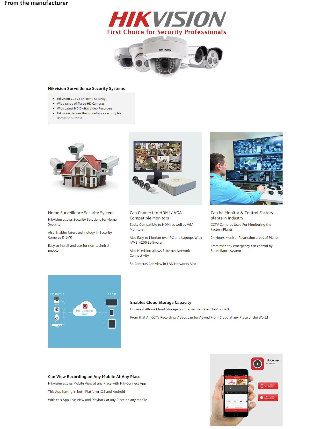 Hikvision HD DVR 4 Channel Eco Series 720p for 1MP and 2MP Cameras (DS-7A04HGHI-F1)