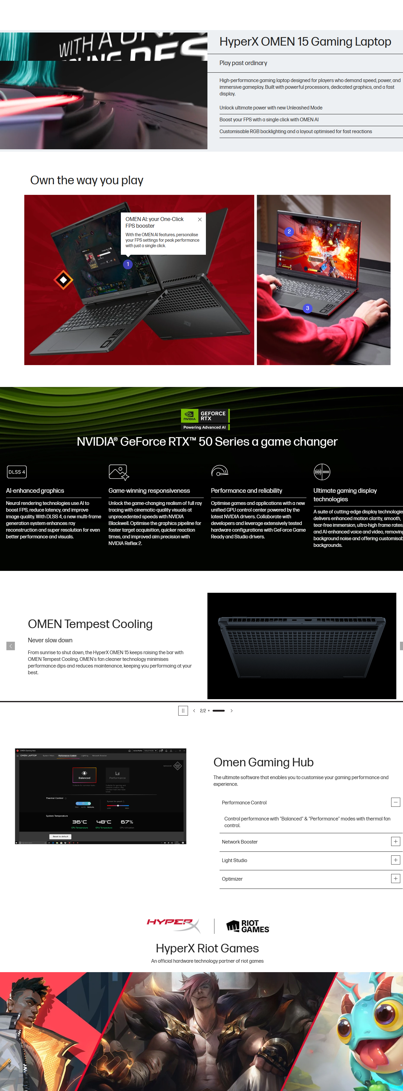 HP HyperX OMEN 15-ga0028TX Intel Core i7 14th Gen Gaming Laptop (24GB, 1TB SSD, Windows 11 Home, 8GB Graphics, 15.3 inch 180 Hz WQXGA IPS Display, NVIDIA GeForce RTX 5050, MS Office Home 2024, Shadow Black, HPOMEN15GA0028TX)