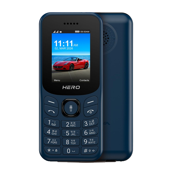 Lava Hero Shakti 2026 Dual Sim Keypad Mobile Phone (LAVAHEROSHAKTI2026)
