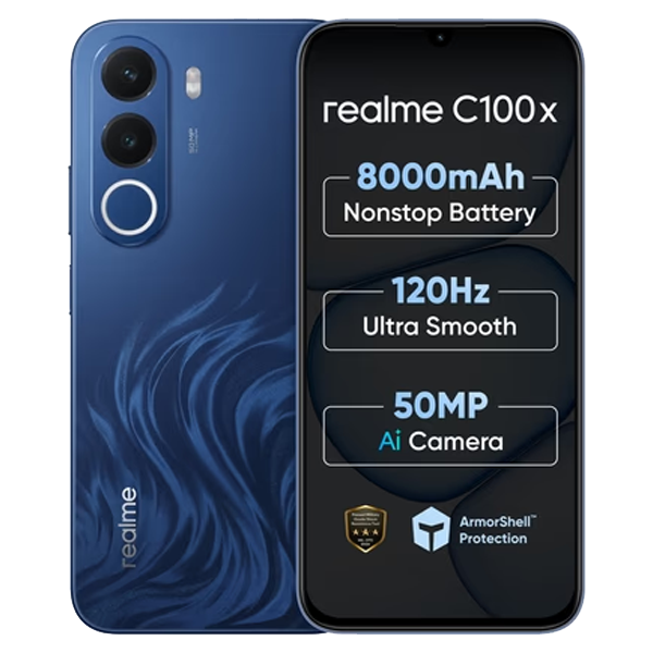 realme C100x 4 GB RAM 64 GB Internal Storage (REMC100X4G464GB)