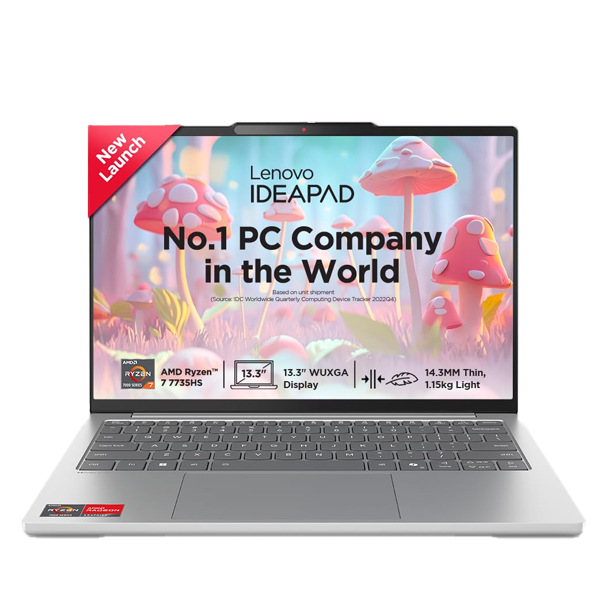 Lenovo IdeaPad Slim 5 Ryzen 7 7735HS 16GB RAM/512GB SSD Laptop (LENOVOIP83J2000HIN)