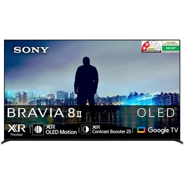 Sony 55 Inch QD-OLED 4K HDR TV,Black (K55XR80M2)