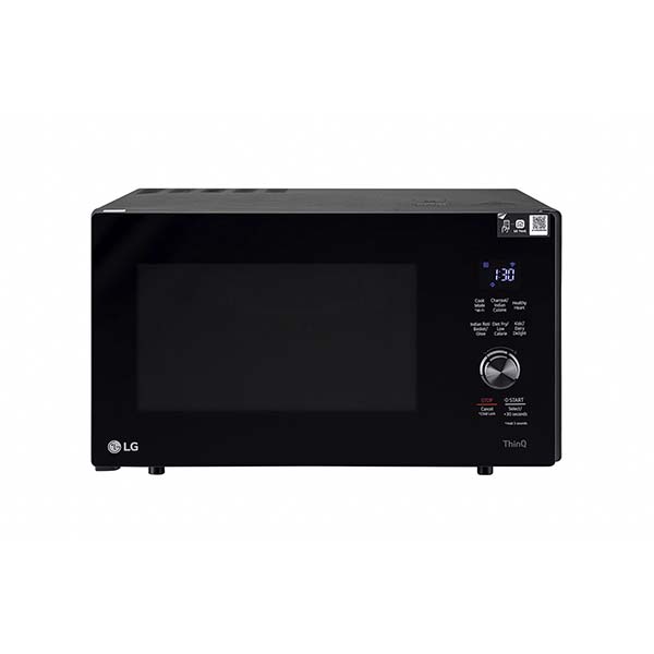 LG 28 L Wi-Fi Enabled Charcoal Convection Healthy Microwave Oven (MJEN286UFW, Black, Diet Fry)