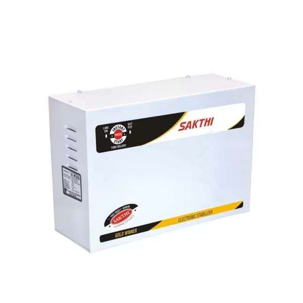 SAKTHI SEC - 500 AC Single Booster Stabilizer (4KVASAKTHI)