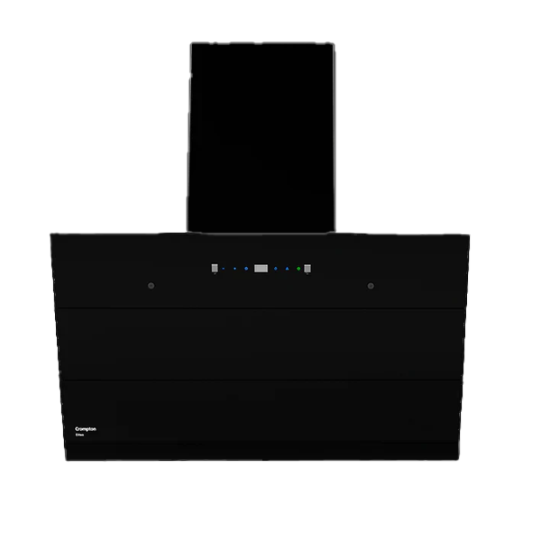 Crompton Eliteo Box Series Auto Clean Wall Mounted Black 1900 CMH Chimney (CHDELI75FLEIND)
