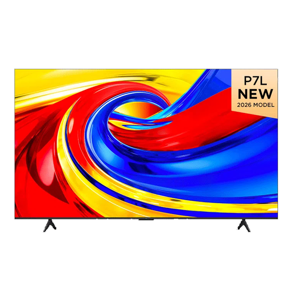 TCL 43P7L 109.22 cm (43 inch) QLED Google TV, Black (TCL43P7L)