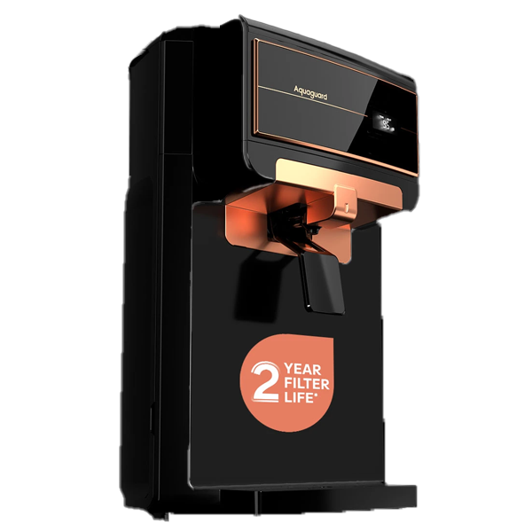 Aquaguard Enrich Senza 2X RO+UV WQI Water Purifier (2 Year Filter Life, With Mega Sediment Filter, AGENRICHSENZAROUV2X)