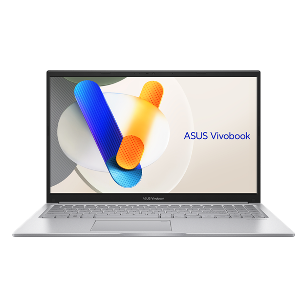 ASUS Vivobook 15 (2025) with Office 2024 + M365 Basic* (i5 14th Gen) Intel Core 5 120U - (16 GB/512 GB SSD/Windows 11 Home) Thin and Light Laptop (Cool Silver, ASUS15X1504VAPNJ2862)